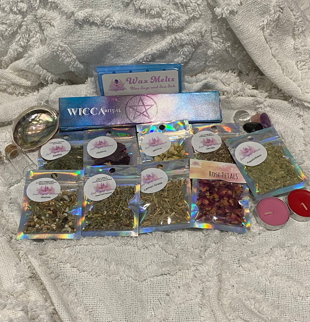 Witches Kit- Herb Starter Kit