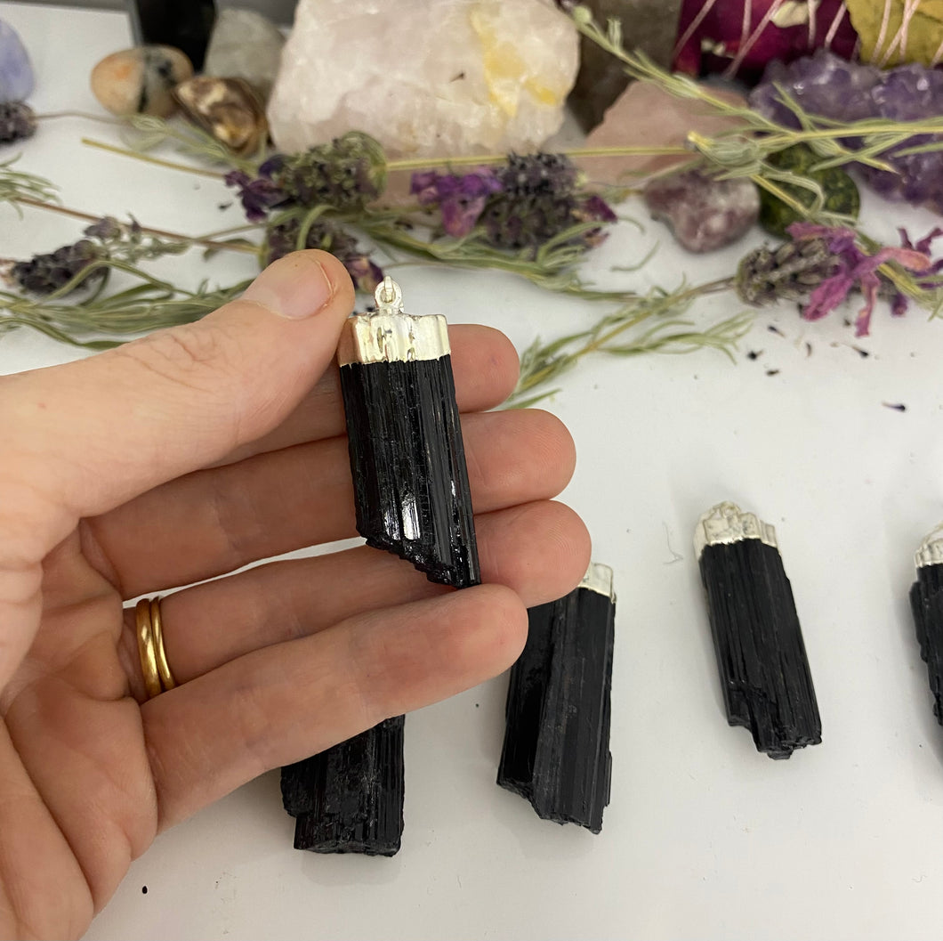 Black Tourmaline Pendant