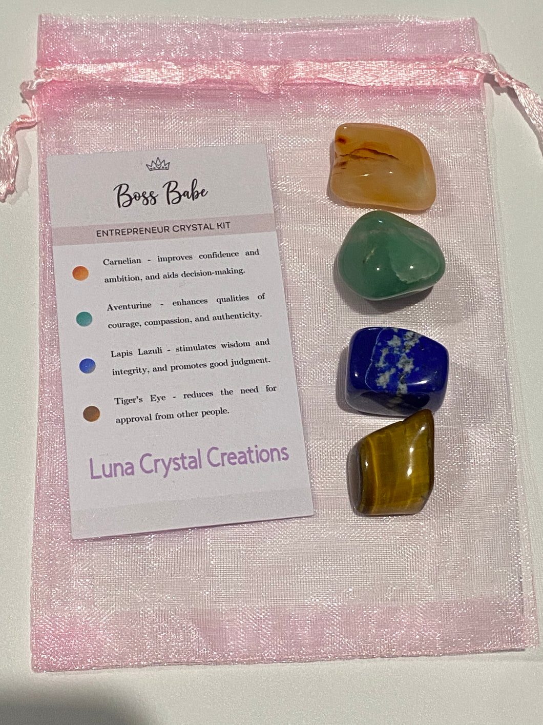 Boss Babe- Entrepreneur Crystal Kit