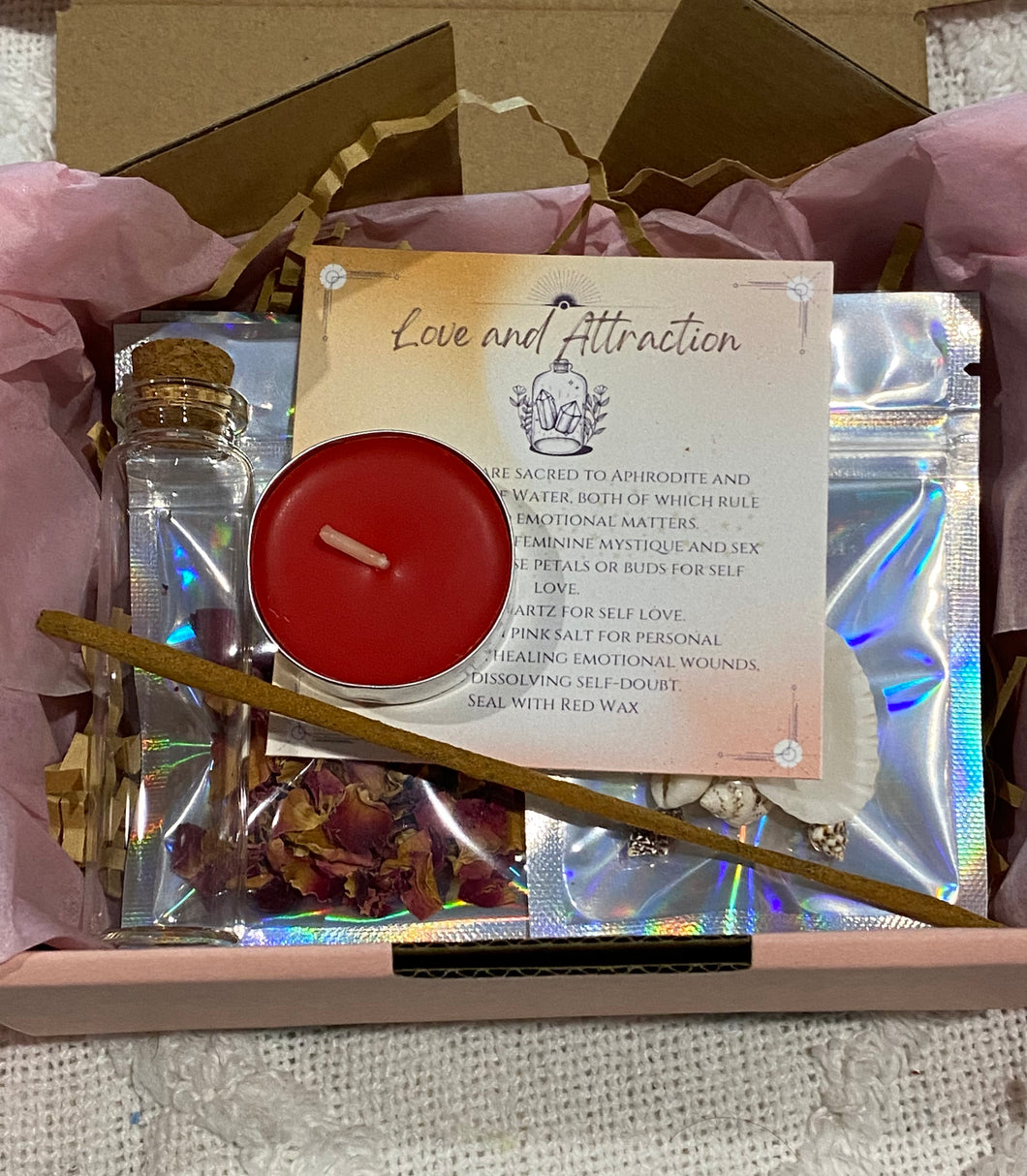 Spell Jar Kit- Love and Attraction