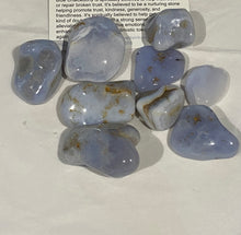 Load image into Gallery viewer, Blue Chalcedony Tumble Large
