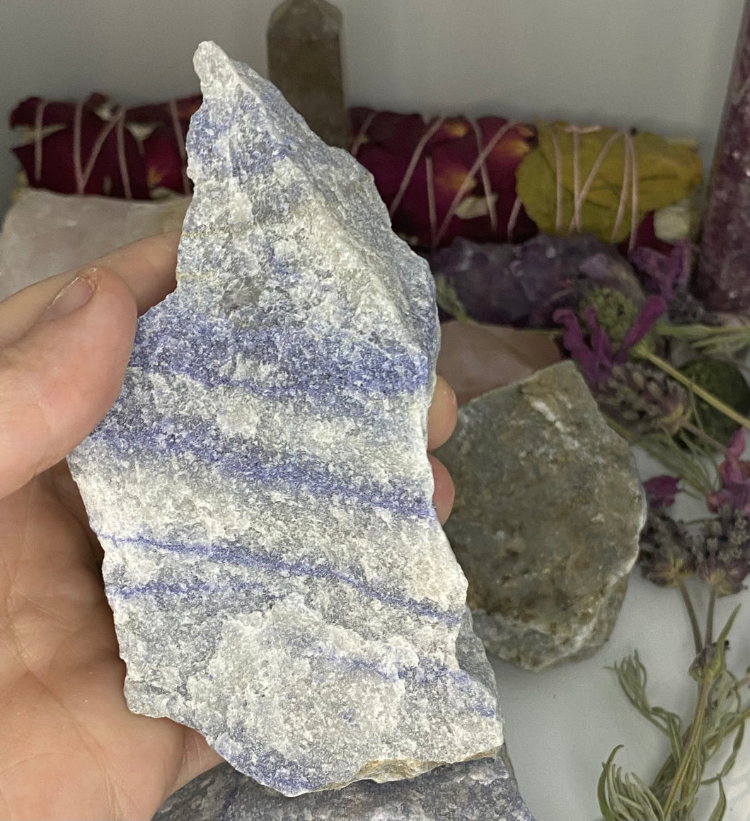 Blue Quartz Raw