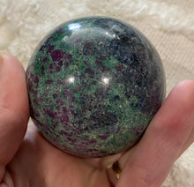 Load image into Gallery viewer, Ruby Fuchsite Sphere
