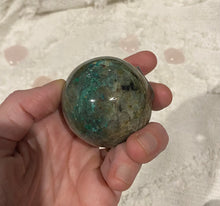 Load image into Gallery viewer, Chrysocolla Sphere
