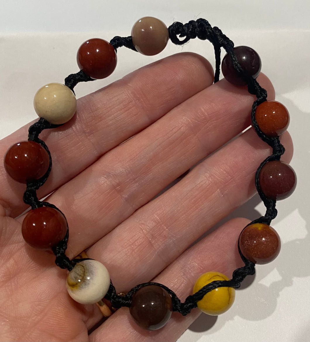 Mookaite String Bracelet