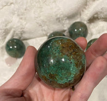 Load image into Gallery viewer, Chrysocolla Sphere
