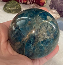 Load image into Gallery viewer, Blue Apatite Sphere
