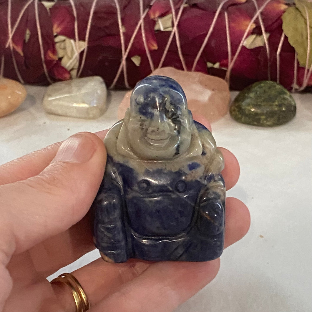 Sodalite Buddha